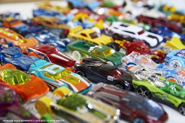 Mattel Hot Wheels 50er Geschenkpapier