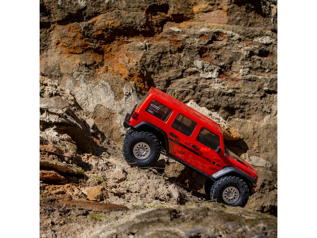 Axial SCX10III Jeep JLU Wrangler 4WD 1:10 RTR oranžová