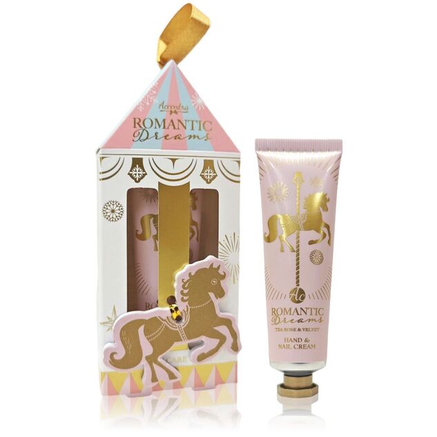 ACCENTRA Set za njegu ruku Romantic Dreams s turpijom Čajna ruža 30ml