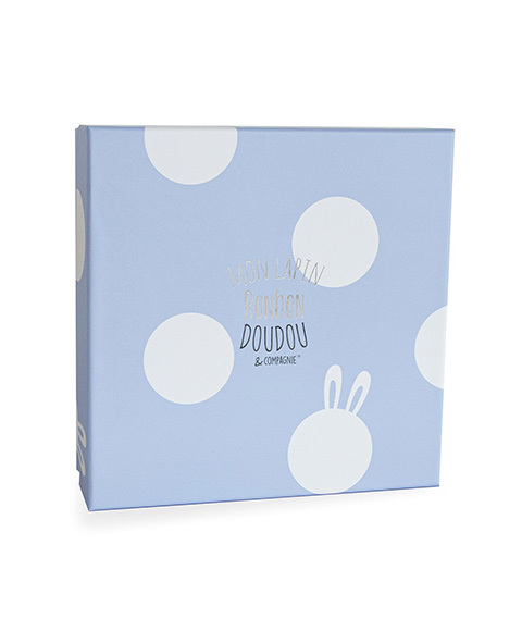 Doudou Plavi plišani zeko 26 cm