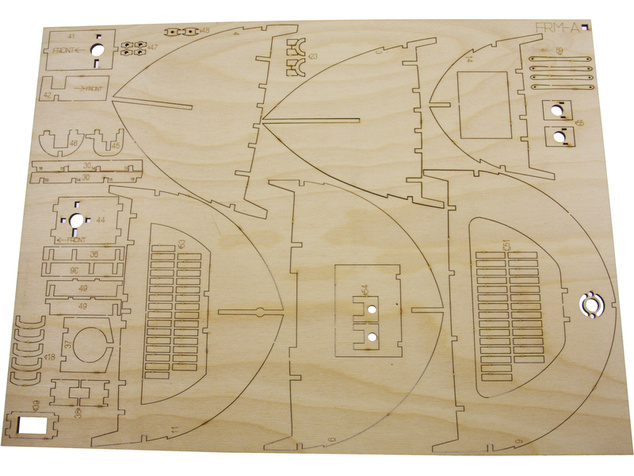 Modell-Tec Fram I. výskumná polárna loď 1:50 kit