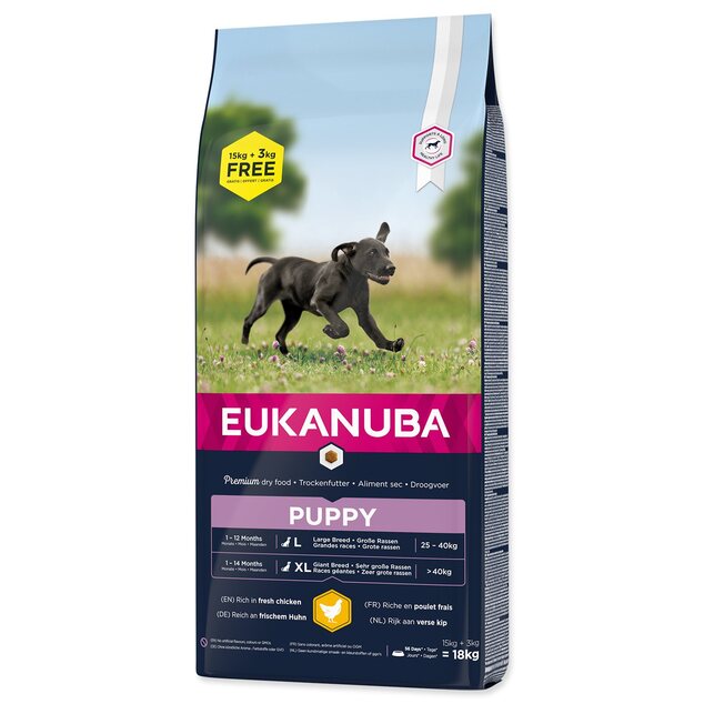 Euk Puppy &amp; Junior Large 18kg БОНУС