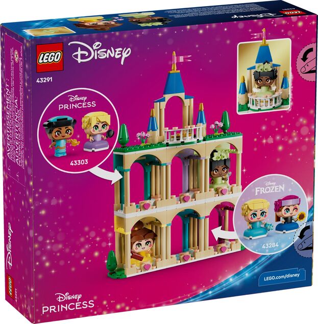 LEGO® Disney™ 43291 Mini Bella a Tiana s hradom