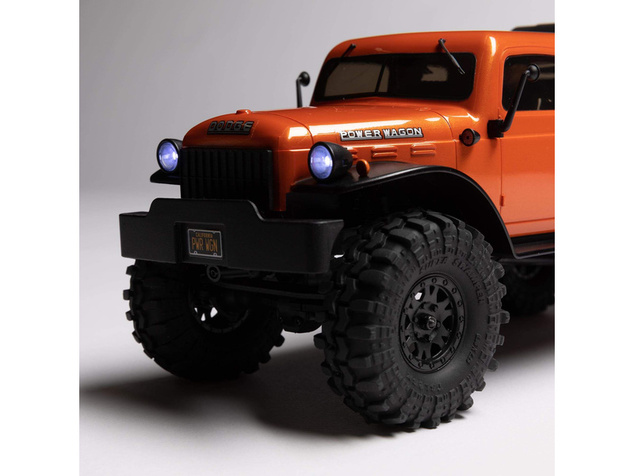 Axial SCX24 Dodge Power Wagon 1940 1:24 4WD oranžový