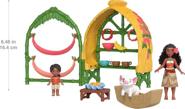 Mattel Vaiana malá bábika a sestra v dedinke