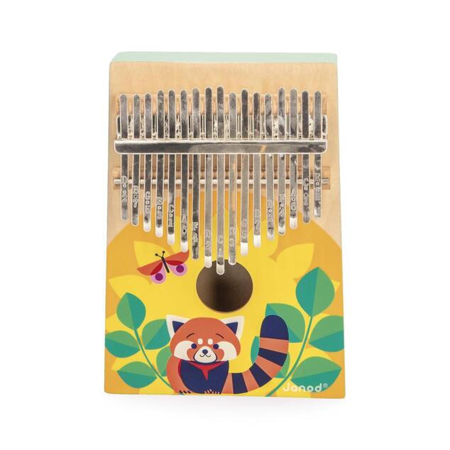 Janod Gioia Instrumento musical de madera para niños Kalimba