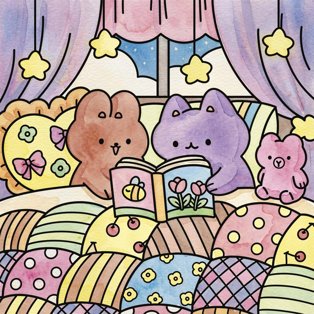 Janod Cosy Painting Malování akvarelem Pohoda s přáteli