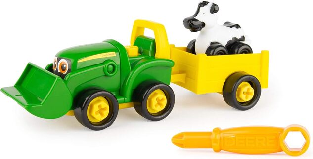 JD Kids John Deere Skrutkovací kamarát - traktor Bonnie 27 cm