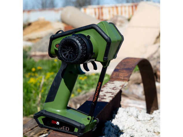 Spektrum DX5 Rugged DSMR zelený