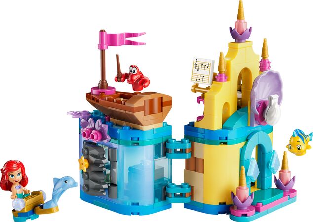 LEGO® Disney™ 43285 Ariel a jej kúzelný miniatúrny palác