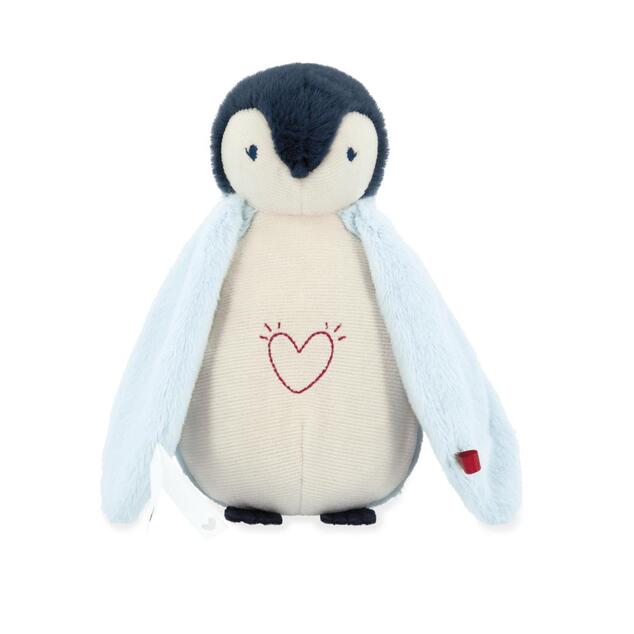 Kaloo Complices Kinder-Nachtlicht Plüsch-Pinguin blau 20 cm