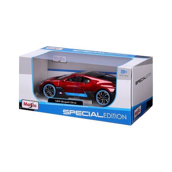 Maisto - Bugatti Divo, crvena, 1:24