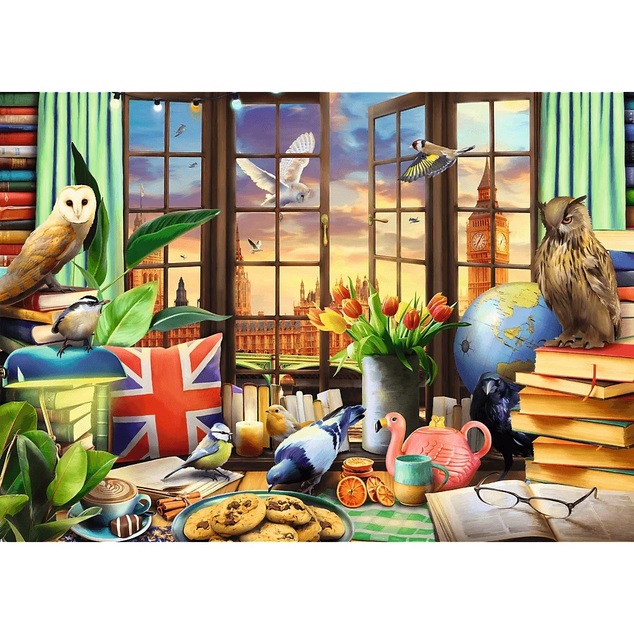 Trefl Puzzle 1000 Premium Plus Quality Tea Time Všetko britské