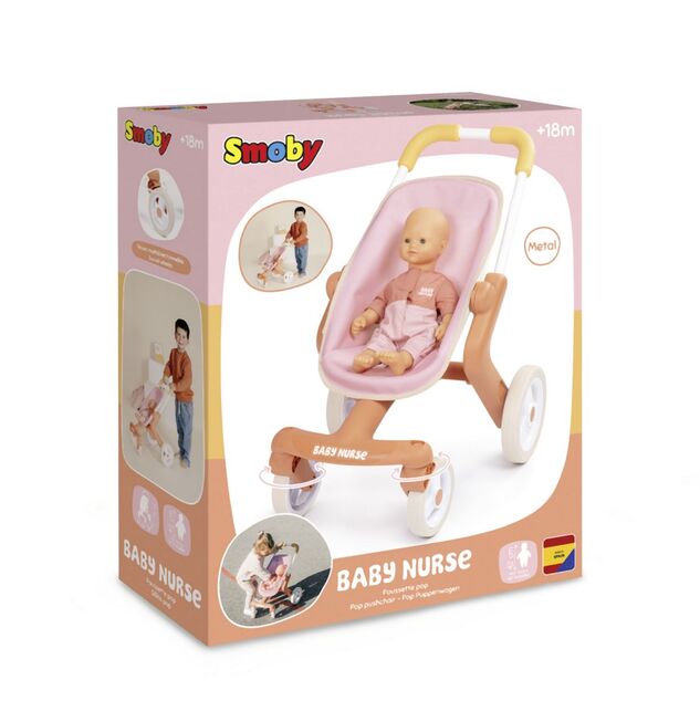 Smoby Baby Nurse Kočík pre bábiky športový