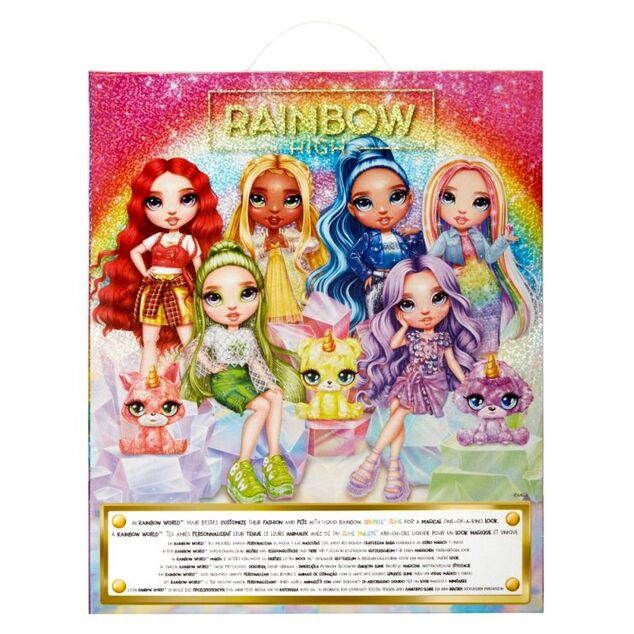 Rainbow High Fashion bábika so zvieratkom - Sunny Madison