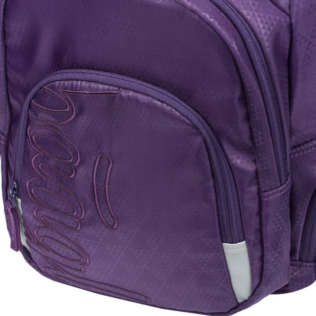 BAAGL Školski ruksak Coolmate Plum