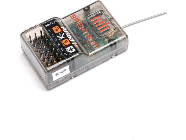 Récepteur Spektrum AR631+ AS3X+/SAFE
