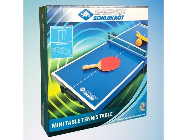 Donic-Schildkröt – skladací mini stôl na stolný tenis