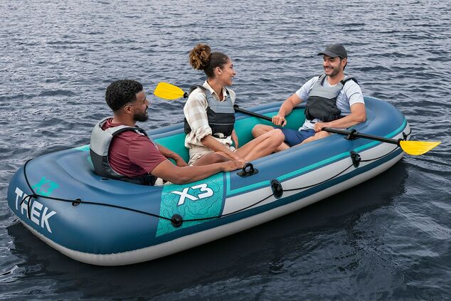 Bestway 61154 Nafukovací čln Trek X3 s príslušenstvom, 294 x 137 cm