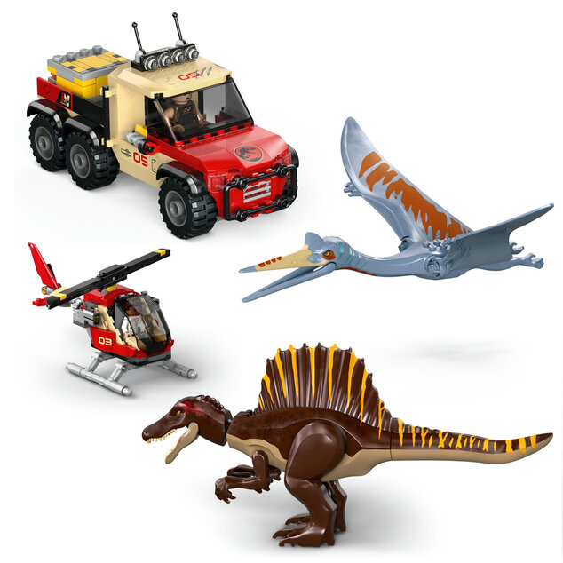 LEGO® Jurassic World™ 76976 Letecká misia spinosaurusa a quetzalcoatlusa