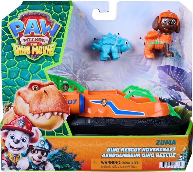 Spin Master Pattuglia Paw Dino veicolo d'azione Zuma