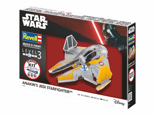 Starter Kit SW 73606 - Starfighter di Anakin (1:58)