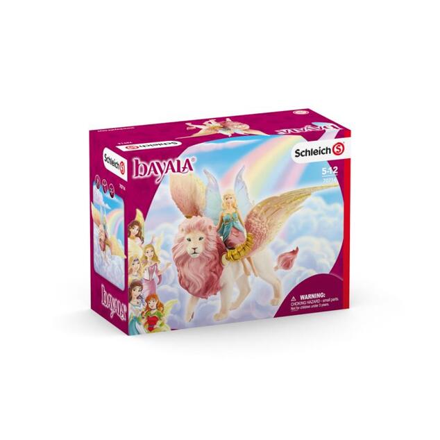 Schleich Elfia víla na okrídlenom levovi