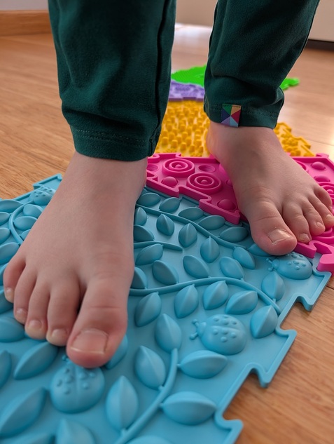 Ortopedek - tapis sensoriels 9 pcs