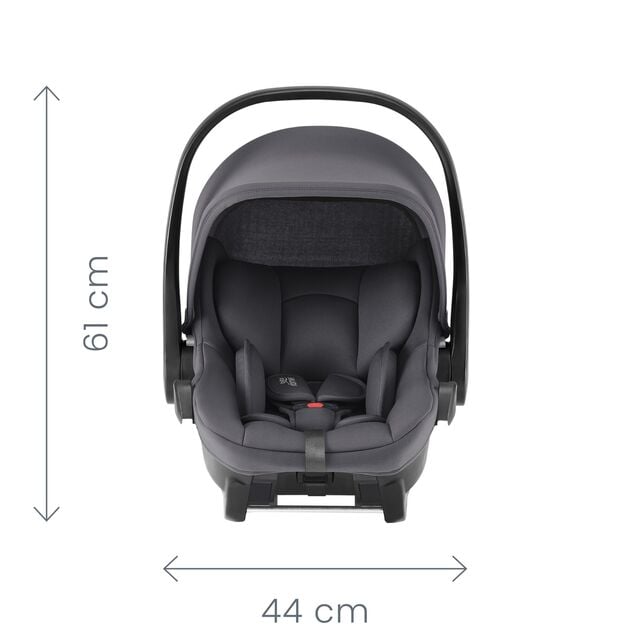 Kolica Move Cross 5X + autosjedalica Baby-Safe Core + baza Baby-Safe Core, Amber Brown