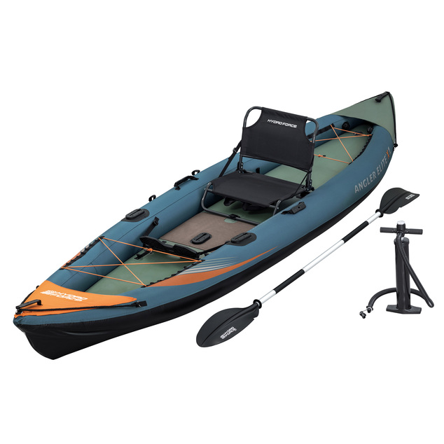Bestway 65197 Nafukovací kajak Hydro-Force™ Angler Elite™, 380 x 99 x 37 cm