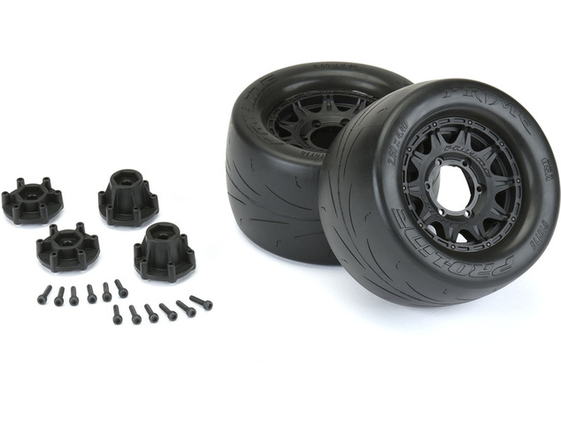 Pro-Line kolo 2.8", pneu Prime Street, disk Raid H12 čierny (2)