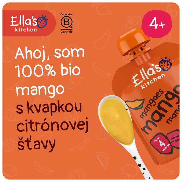 Ella's Kitchen BIO Mangová desiata (70 g)