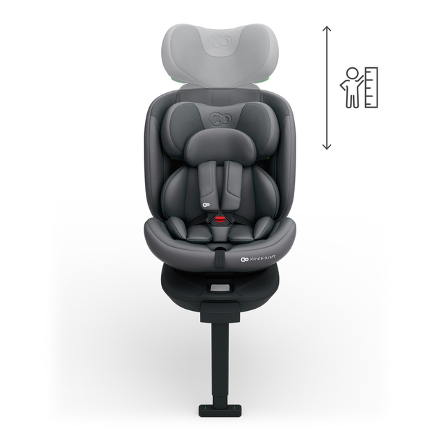 KINDERKRAFT Autosedačka i-360 2 Plus (40-150 cm) Grey