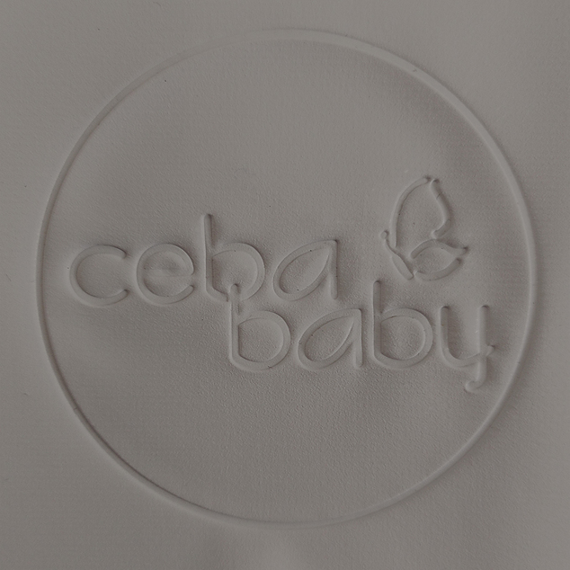 CEBA BABY Wickelauflage 2-seitig weich (50x70) Basic, braun