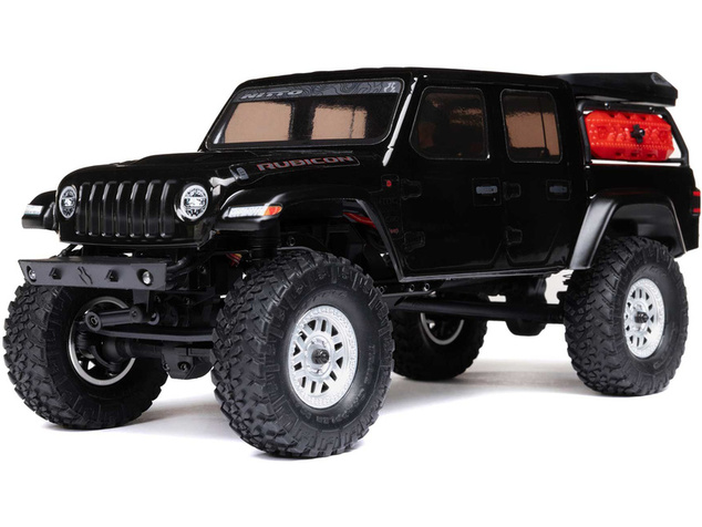 Axial SCX24 Jeep Gladiator 1:24 4WD RTR čierny