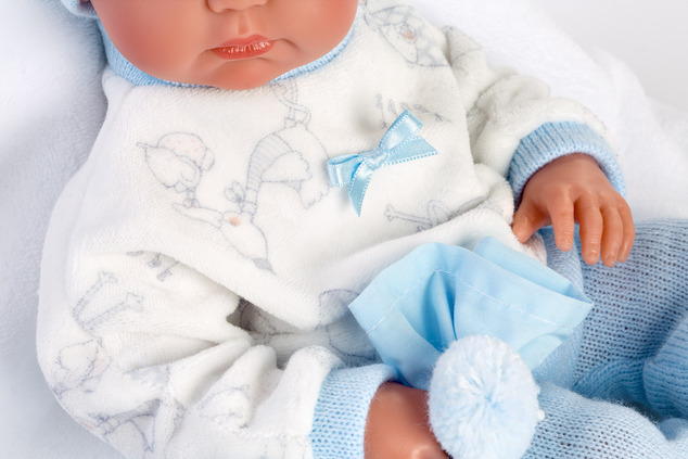 Llorens M635-71 oblečenie pre bábiku  NEW BORN veľkosti 35-36 cm