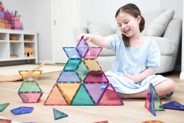 CONNETIX® Paquete de Expansión de Formas Pastel construcción magnética 48 piezas