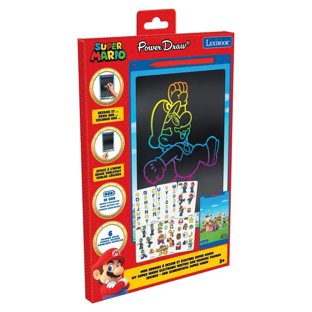 Kresliaci tablet s E-inkom - Super Mario