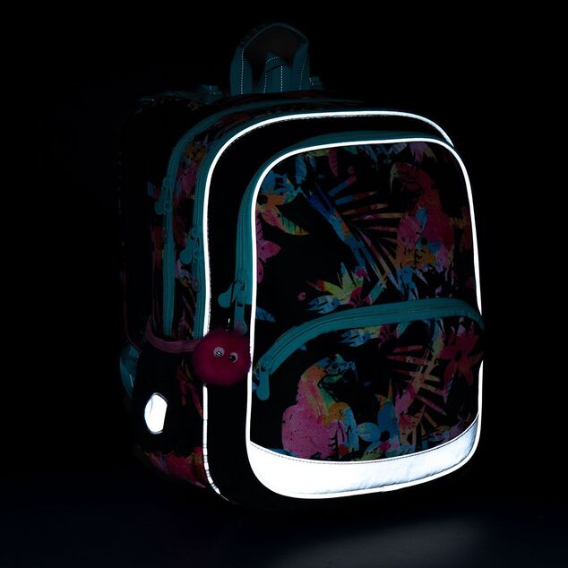 Leichter Rucksack mit Papageien Topgal BAZI 23003