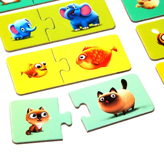 Puzzlika 13531 Meine Familie - Lernpuzzle mit 20 Teilen
