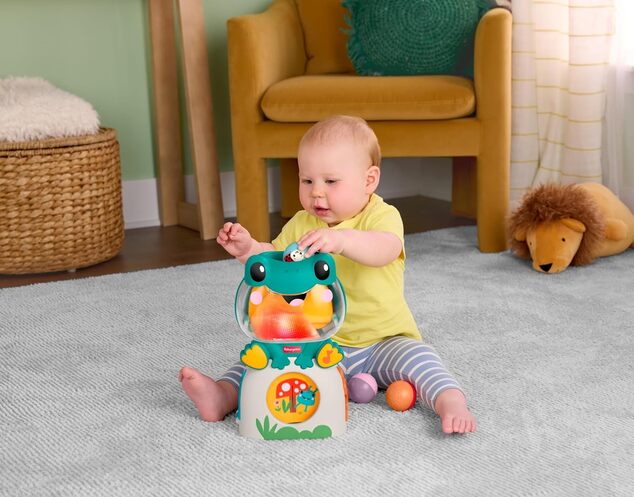 Mattel Fisher Price Broscuța jucăușă cu bile