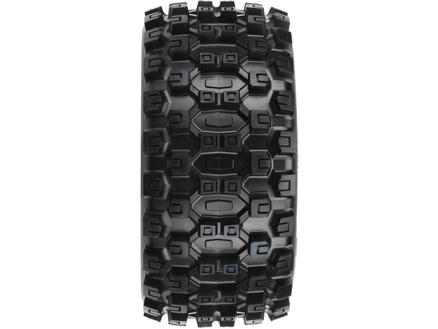 Pro-Line koleso 4.3", pneu Badlands MX43 Pro-Loc, disk Impulse H24mm čierno-sivý (2) (X-Maxx)