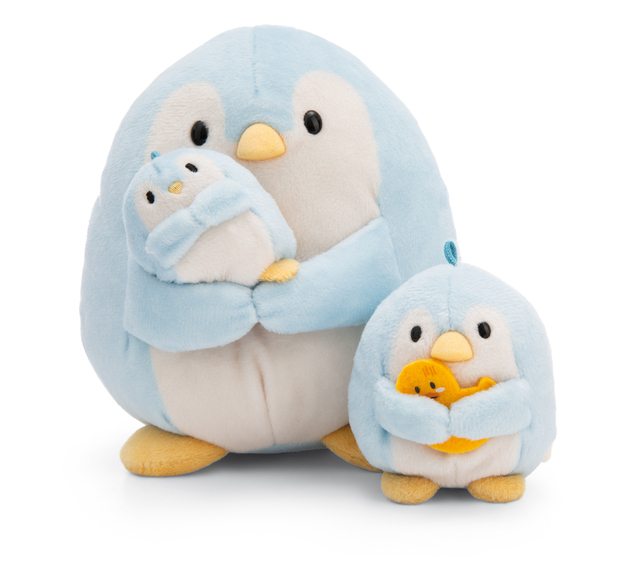 NICI plyš MyMochi Tučniak Waddle 16cm s kačičkou v darčekovom balení