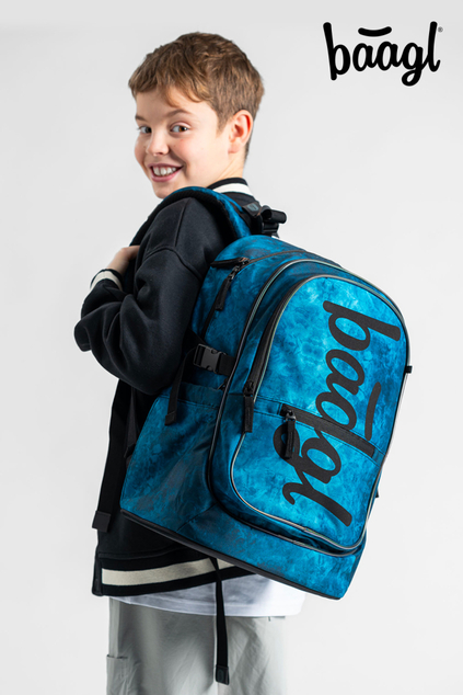 BAAGL SADA 3 Core Ocean: Rucksack, Waschbeutel, Tasche