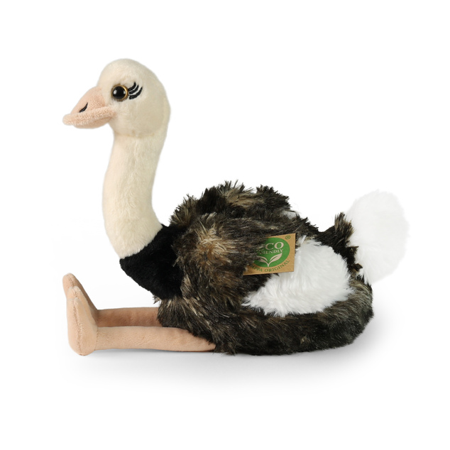 Autruche en peluche 33 cm ECO-FRIENDLY PLUSH WORLD