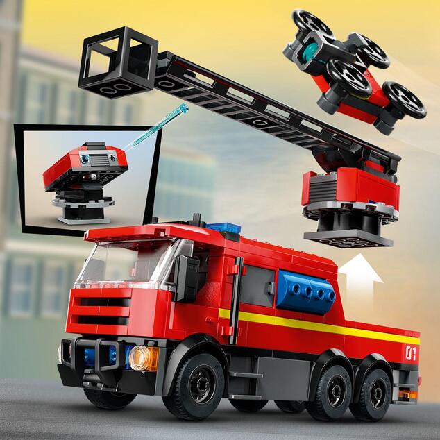LEGO® City 60414 Estación de bomberos con camión de bomberos