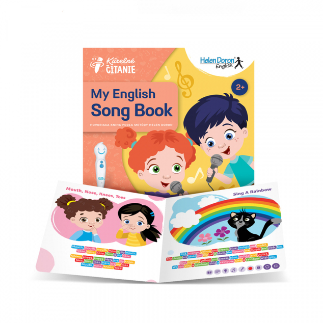 Albi Kúzelné čítanie Kniha My English Song book