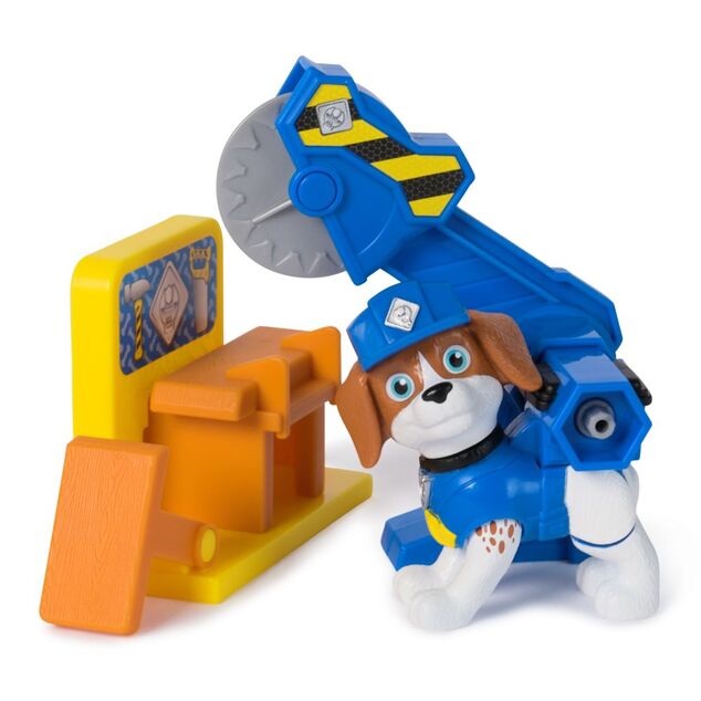Paw Patrol Rubble &amp; Crew figúrka s výbavou