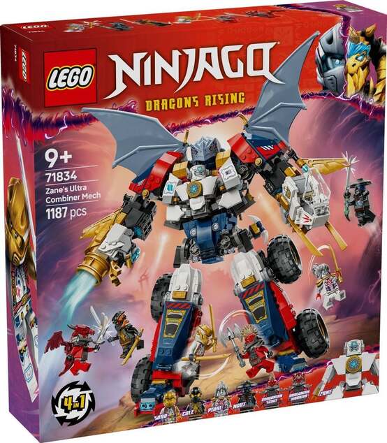 LEGO® NINJAGO® 71834 Zaneov ultrakombo robot