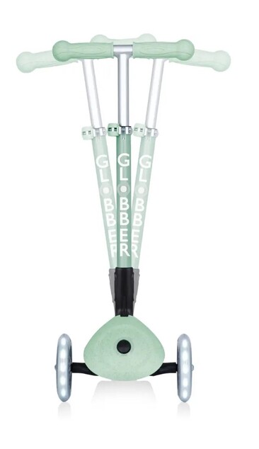 Globber kolobežka Junior Foldable lights Ecologic - Pistachio